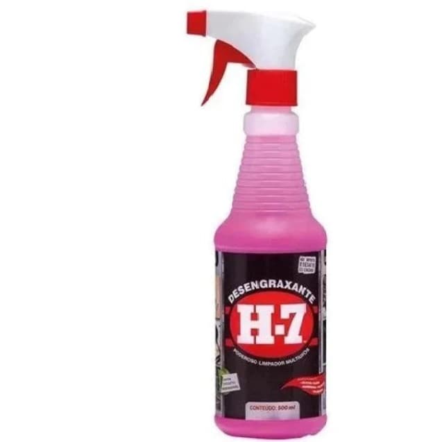 DESENGRAXANTE H7 H-7 500ML LIMPEZA PESADA LIMPADOR MOTOR MULTIUSO