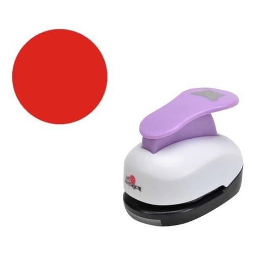 Furador Scrapbook Papel E Eva Gigante Circulo Liso 30mm (3cm)