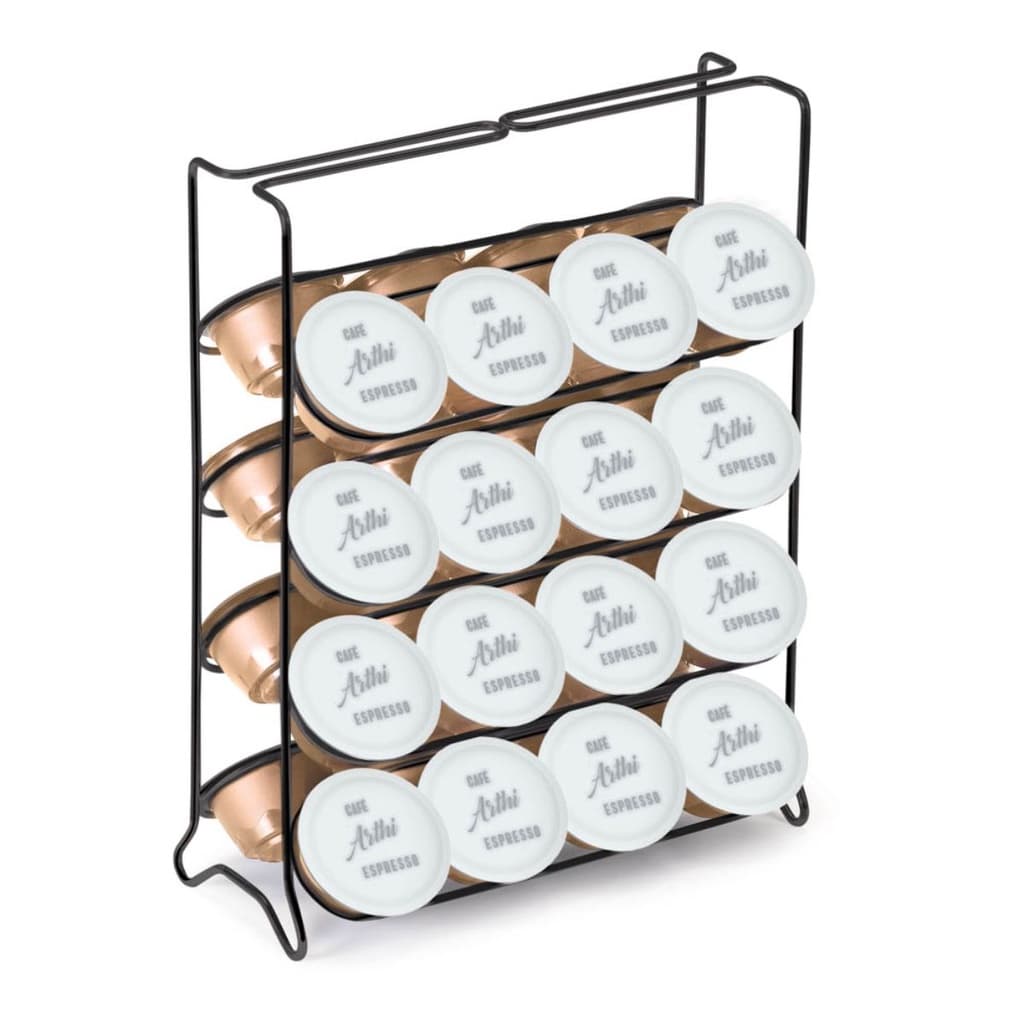 Suporte Porta Cápsulas De Café Dolce Gusto Preto 32 cápsulas