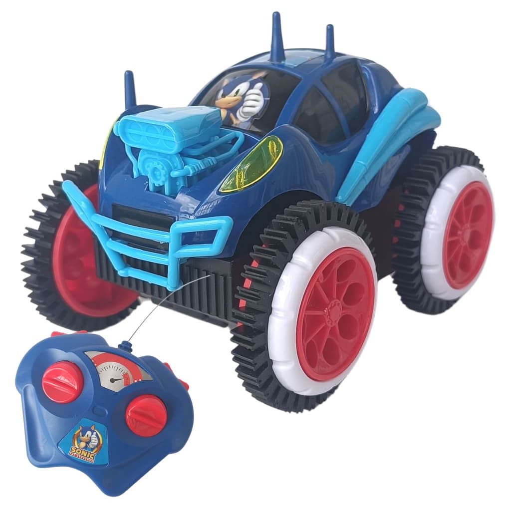 Carrinho Controle Remoto Tumbling Rush Sonic 27MHz Candide 3451