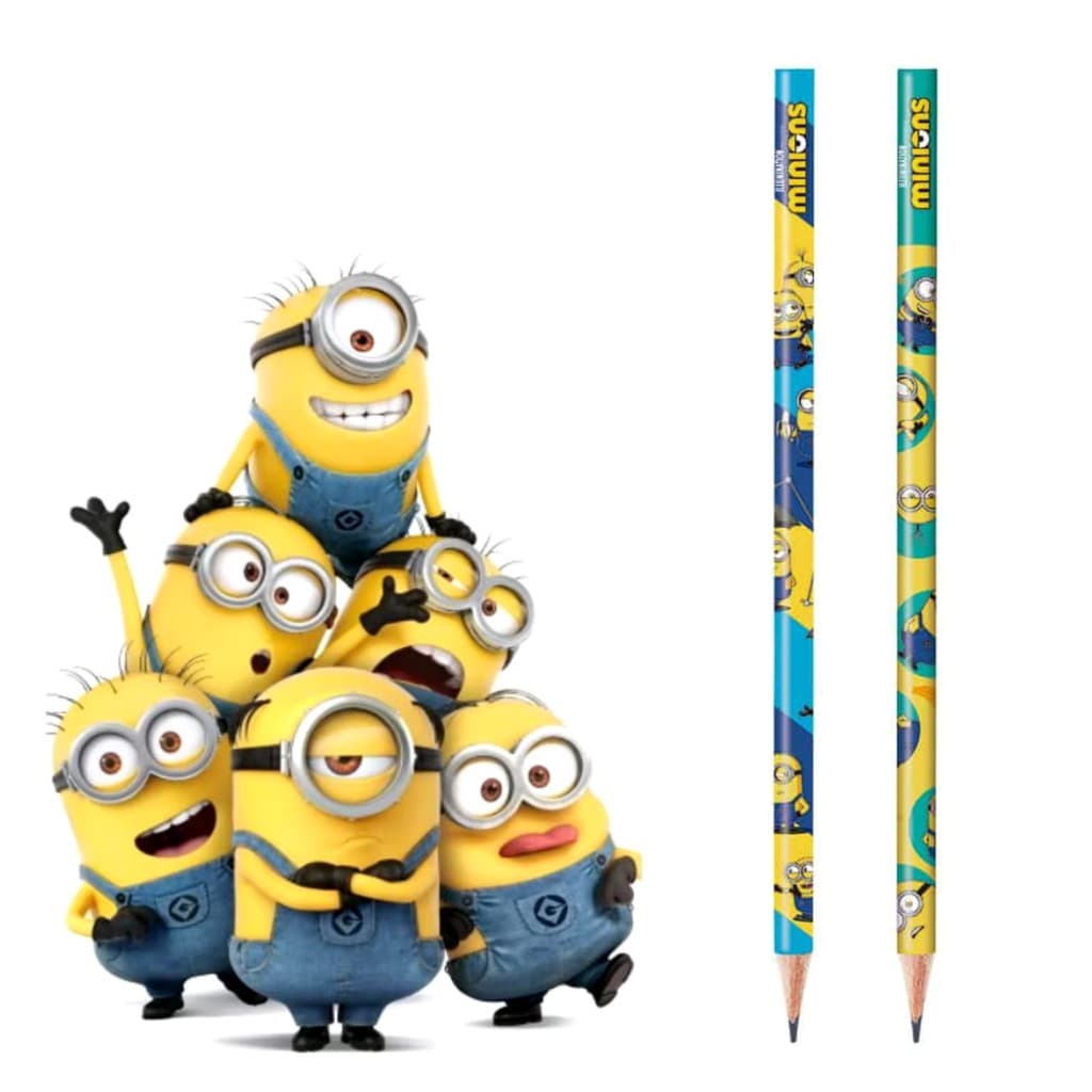 Lápis Grafite Minions - Tris
