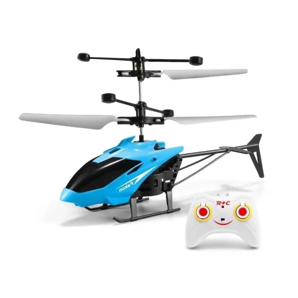 Helicóptero Voador Controle Remoto Sensor Recarregável Mini Drone Brinquedo