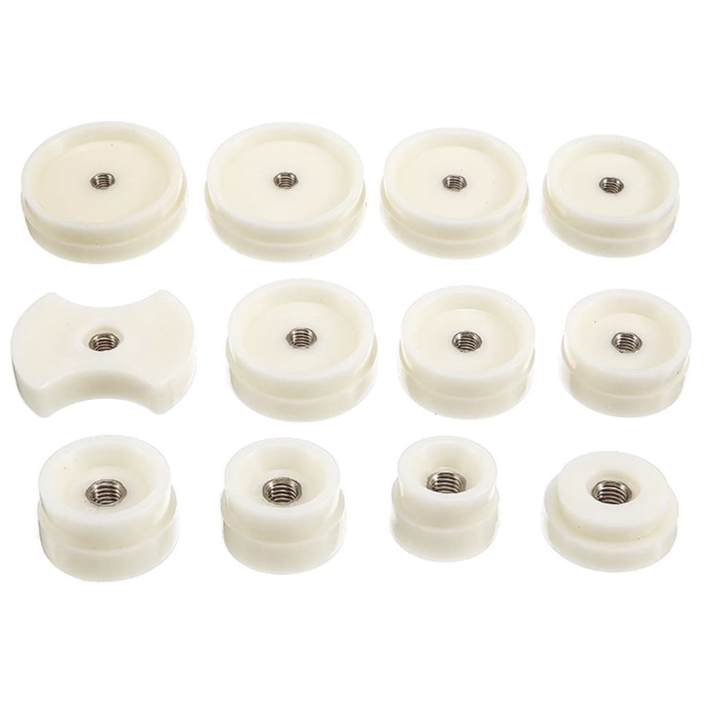 Kit Com 12 Matrizes Para Prensa De Relogios fundo e vidro