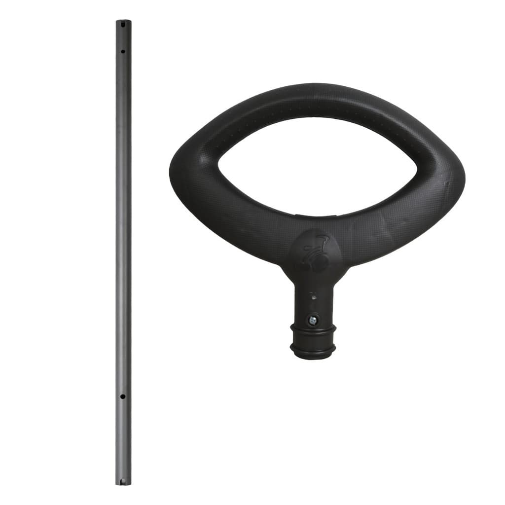 TUBO DE 1POLEGADA + ALÇA GRAFITE PARA CARRINHO SUPERQUAD REF. 587 - BANDEIRANTE