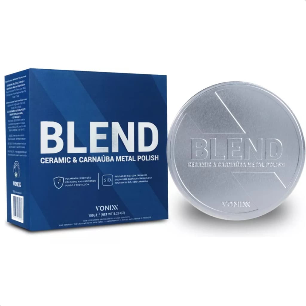 Blend Metal Polish Vonixx Polidor De Metais Carnaúba Sílica