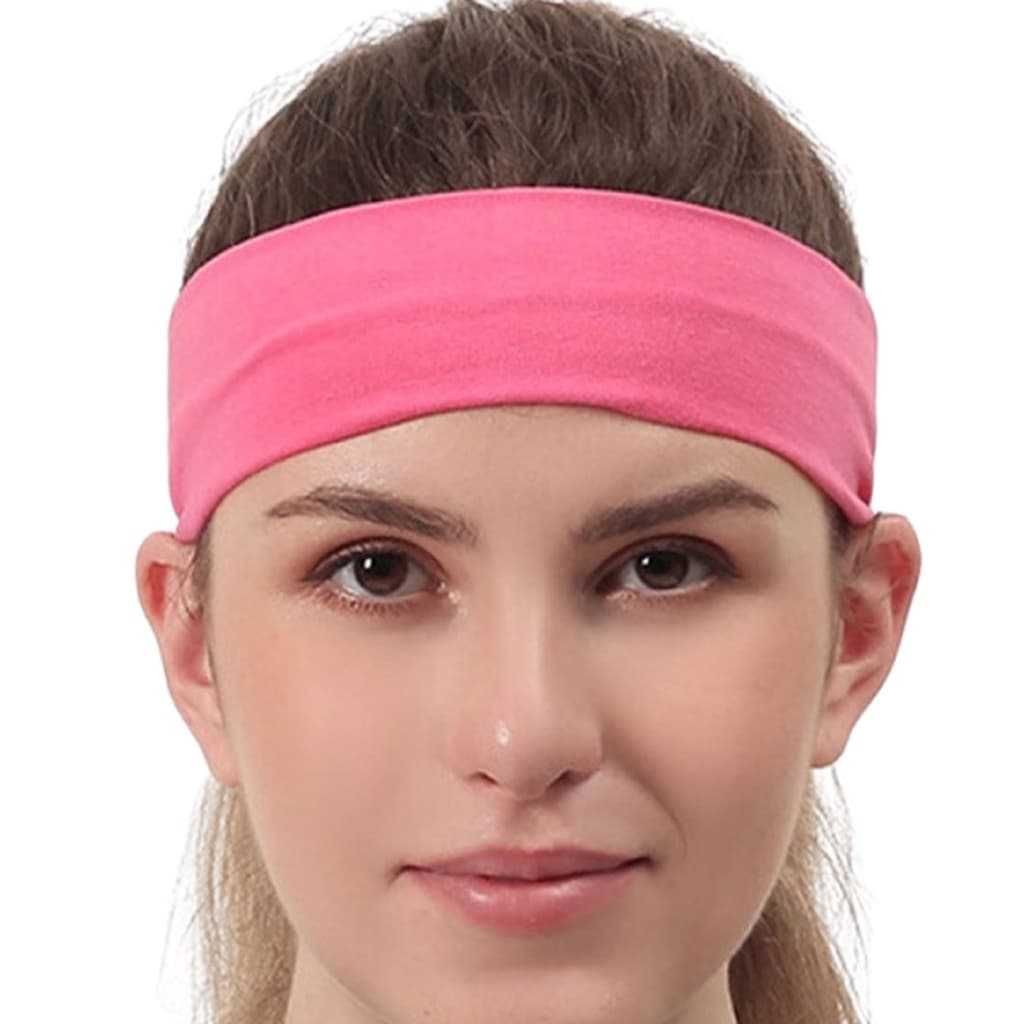 Atacado Faixa De Cabelo Elástica Cores Variadas Para Yoga Ballet Academia Largura 5cm