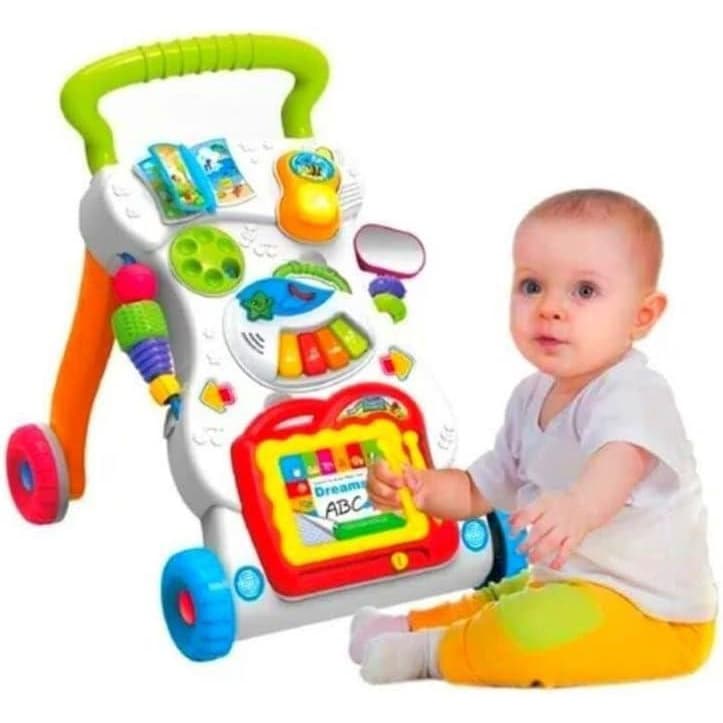 Andador Multi Atividades Com Luz E Som Pais E Filhos