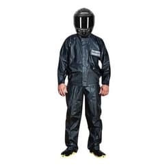 Conjunto Capa Chuva Impermeável Motoboy/motoqueiro Refletivo Pvc Preto