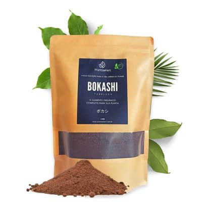 Adubo Bokashi Composto Orgânico Classe A Premium 1kg+brinde