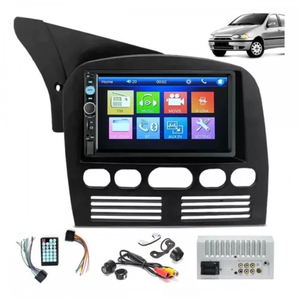 Kit Multimídia Mp5 Palio Siena Strada G1 1996 À 2003 Antigo