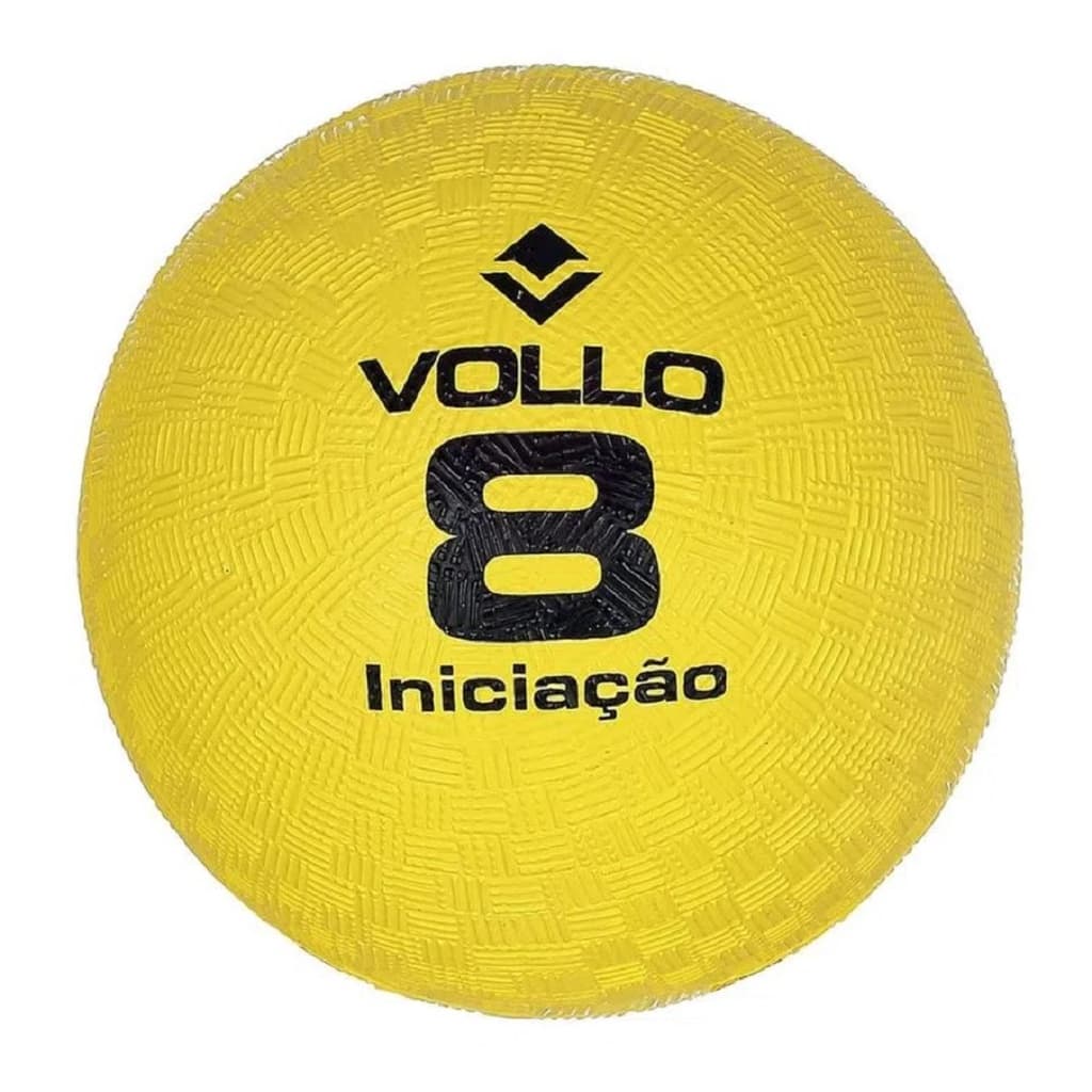 Bola de Iniciação Borracha Impermeável Texturizada Vollo