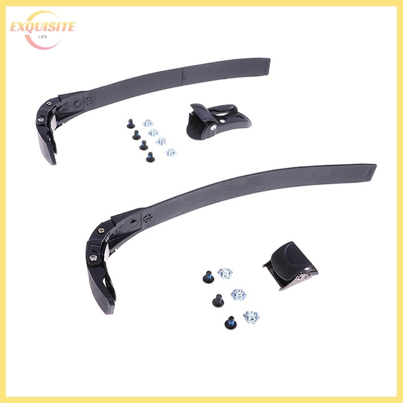 [EL] 2Sets PP Fivela De Correia De Patins Em Linha Com Parafusos De Fixação Acessórios Para Porcas