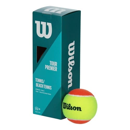Bola De Beach Tennis Wilson Tour Premier - Pack Com 3 Bolas
