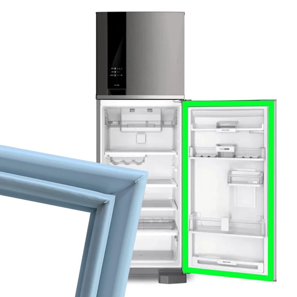 Borracha de Vedação Para Geladeira Para Continental RDV48 Medidas: 68x116