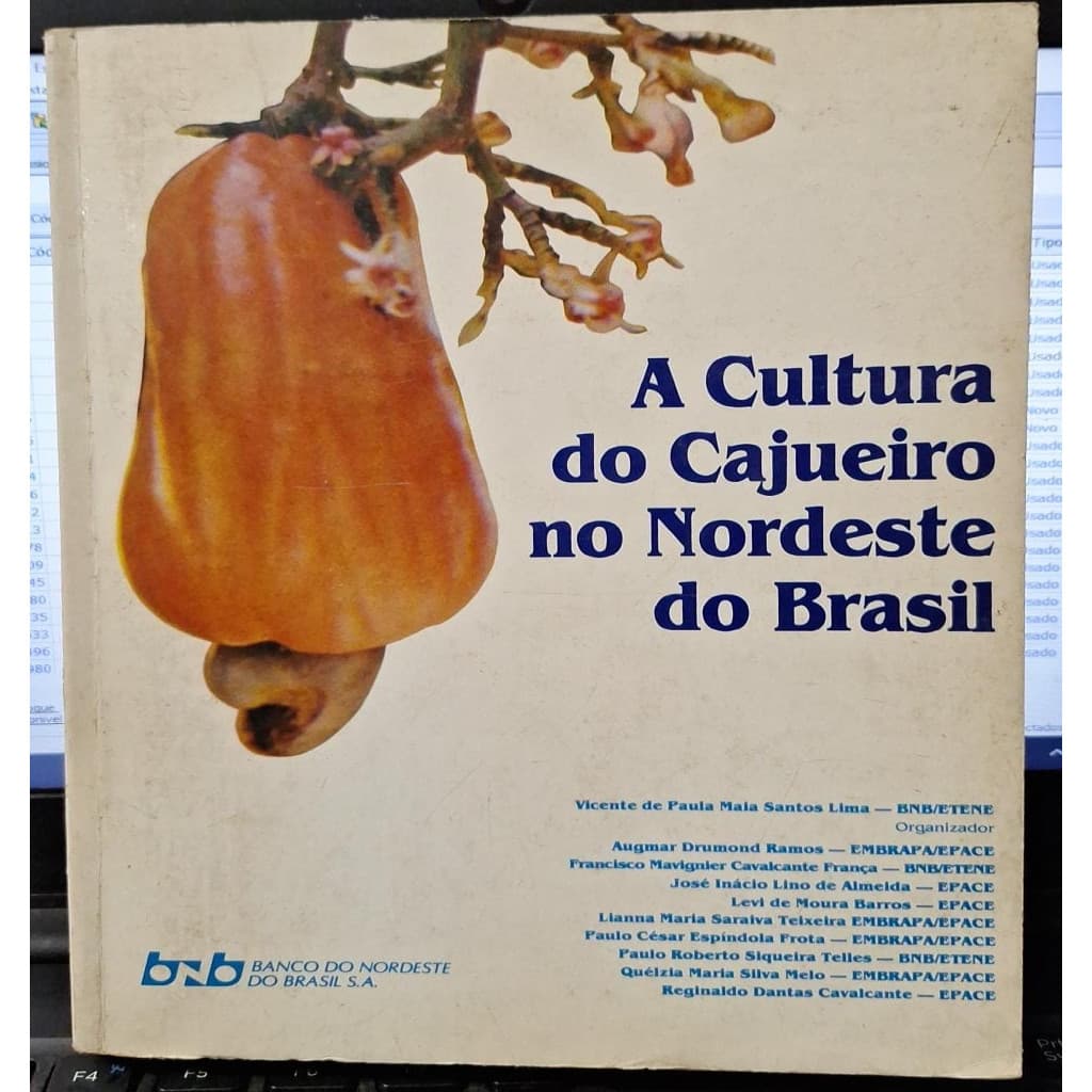 A CULTURA DO CAJUEIRO NO NORDESTE DO BRASIL autor VICENTE DE PAULA MAIA SANTOS LIMA