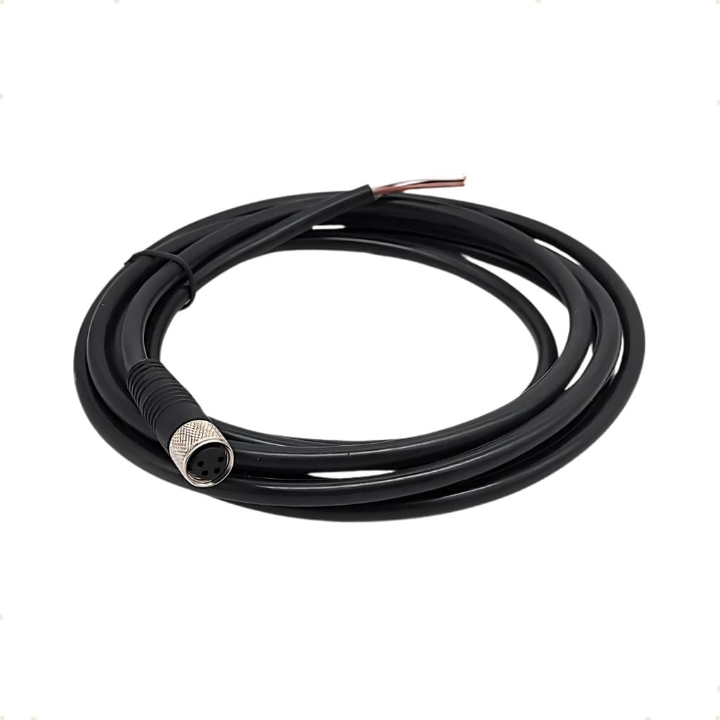 Cabo Conector Original M8 Ci4-8 4 Pinos Fêmea Reto 2m Alta Qualidade IP67 Resistente 