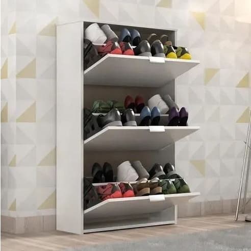 Sapateira Organizadora 3 portas basculante varias cores