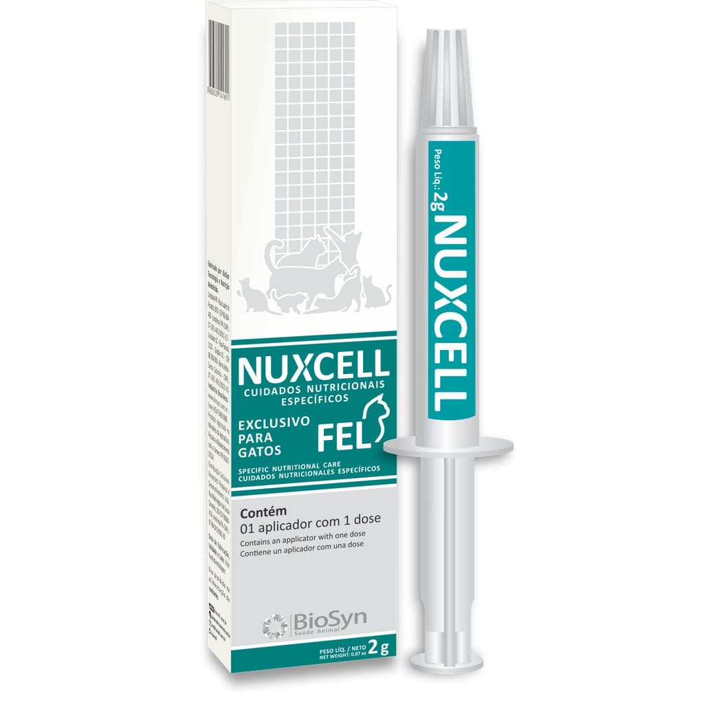 Nuxcell Fel - Suplemento Vitamínico Gatos 1un 2g Biosyn