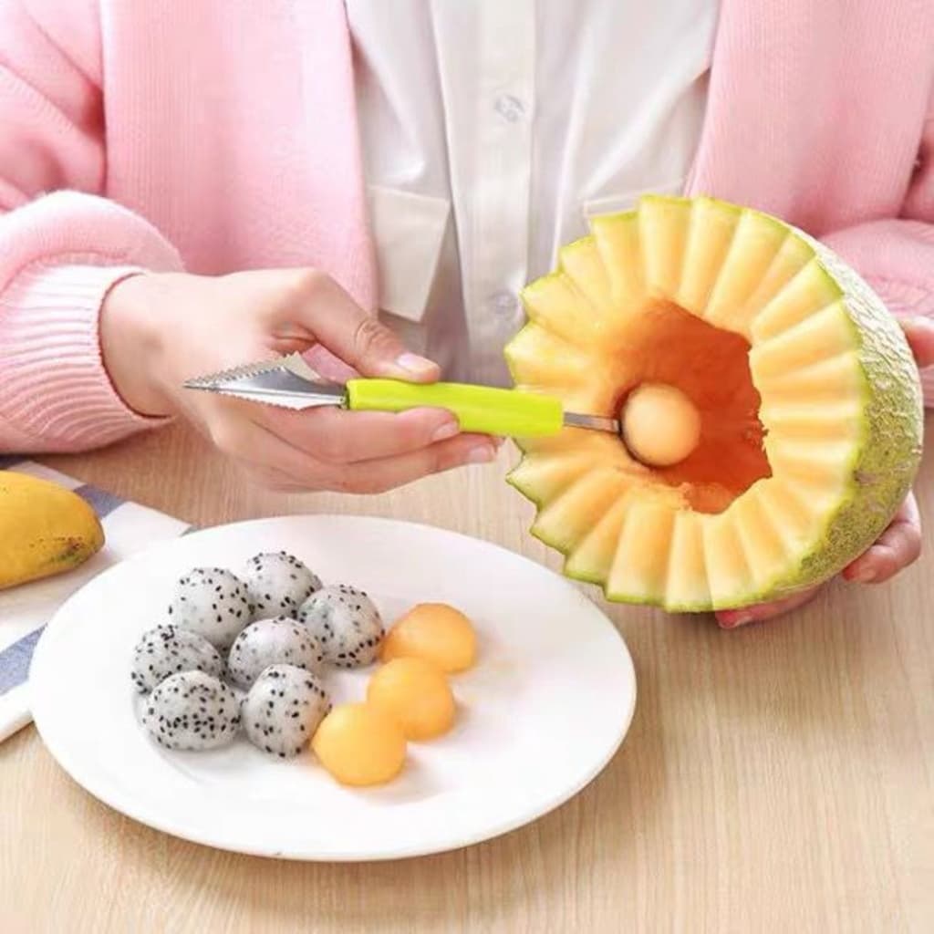 Boleador E Decorador Inox Para Frutas