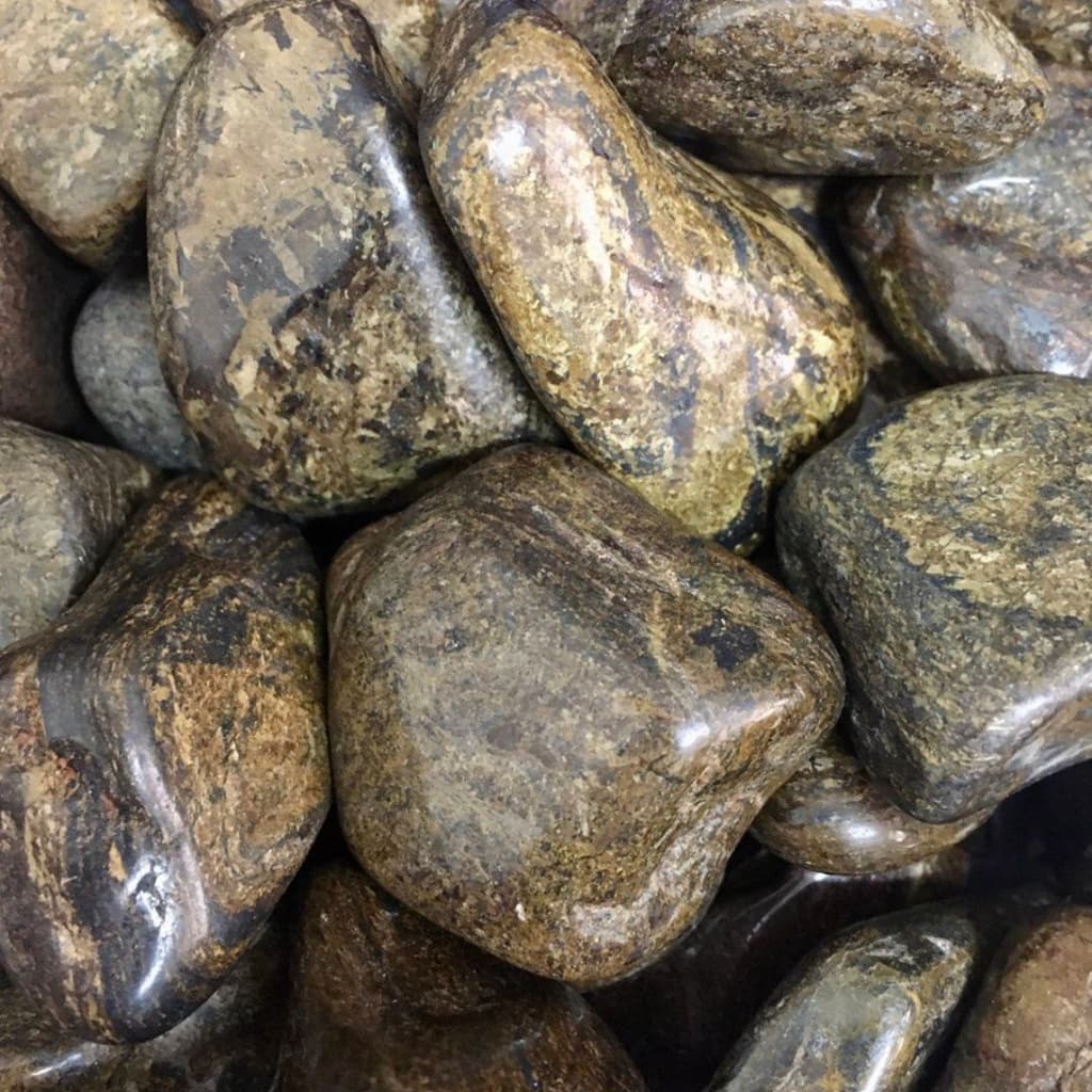 Bronzita Cristal Pedra Rolada Natural