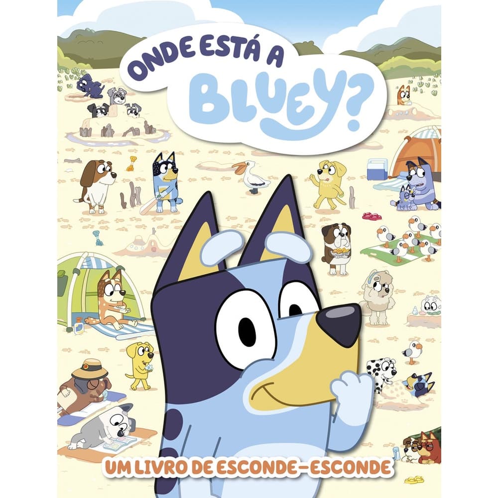 Onde Está a Bluey? - Um Livro de Esconde-Esconde