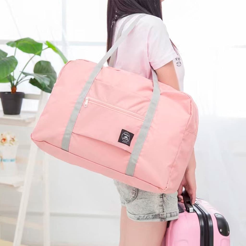 Mala de viagem dobrável portatíl e impermeável com grande capacidade marisa