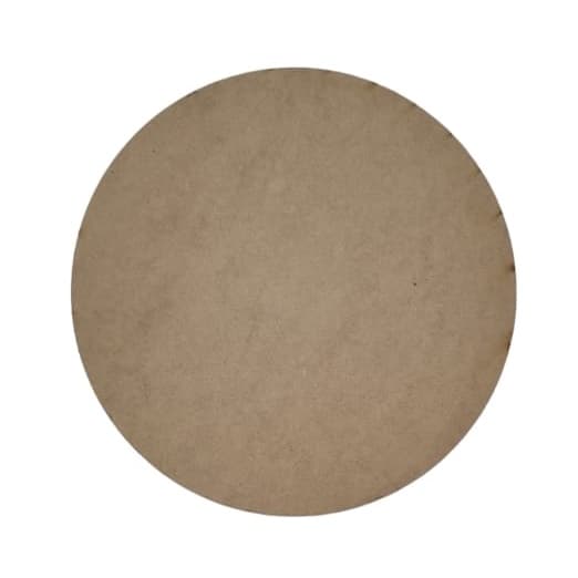 Supla Redondo 30cmx3mm Mesa Posta Jantar e Decoração MDF Cru