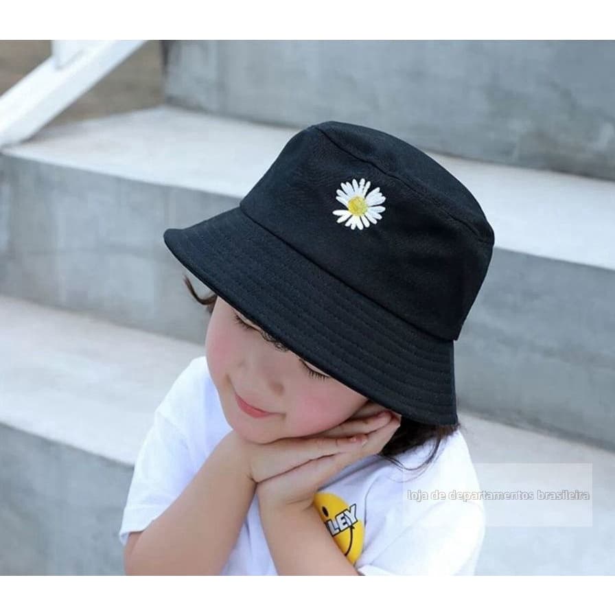 Chapéu Infantil Boné Cata Ovo Bucket Hat Criança Proteção Solar Para 1-6 Anos - Chapéu De Pescador Para Bebê