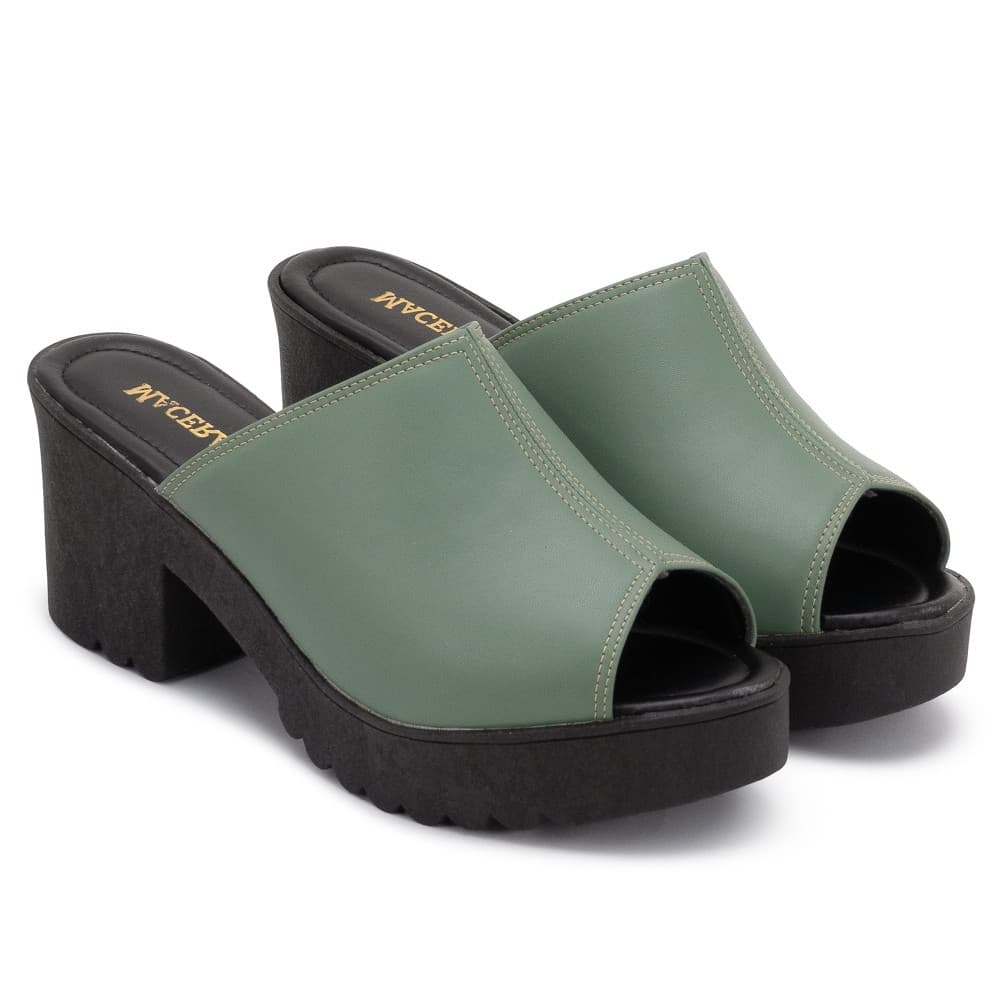 Tamanco Plataforma Mule Feminino Têndencia Leve e Confortável Macerata Ref: 3252