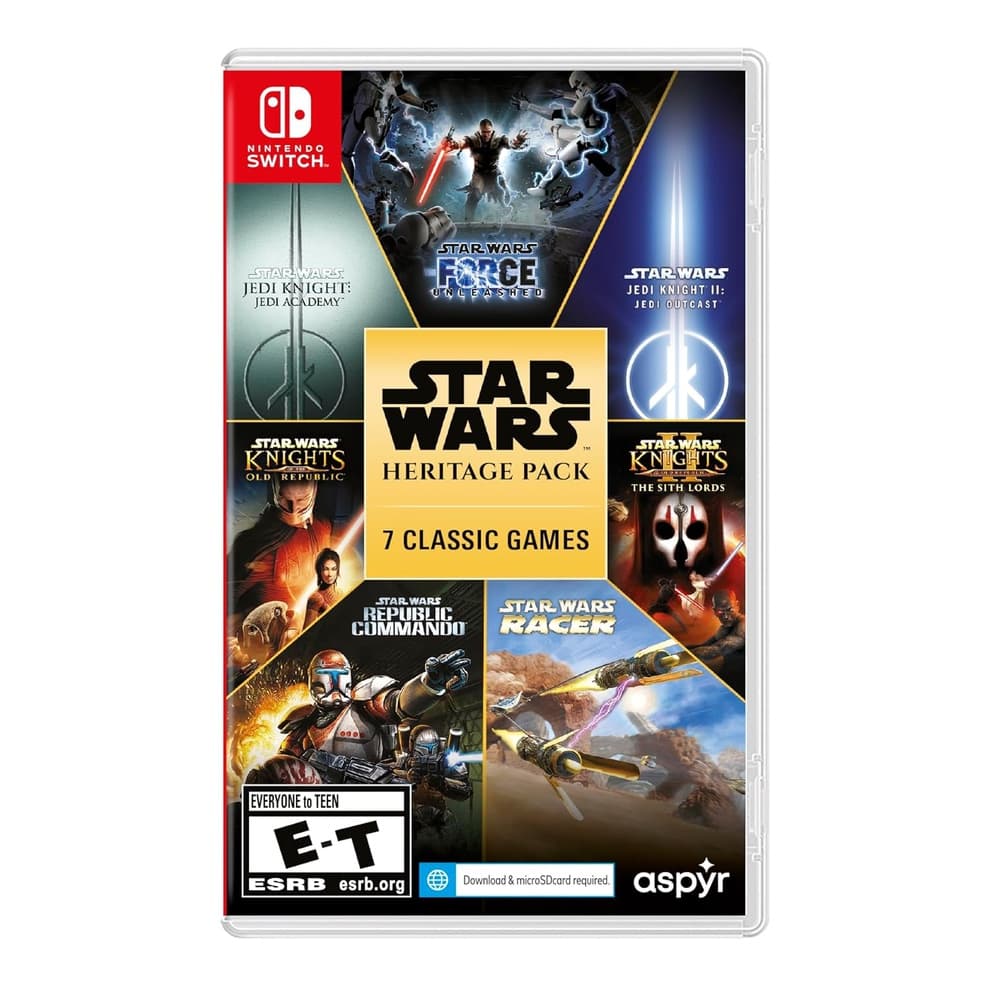 Star Wars Heritage Pack Switch Midia Fisica