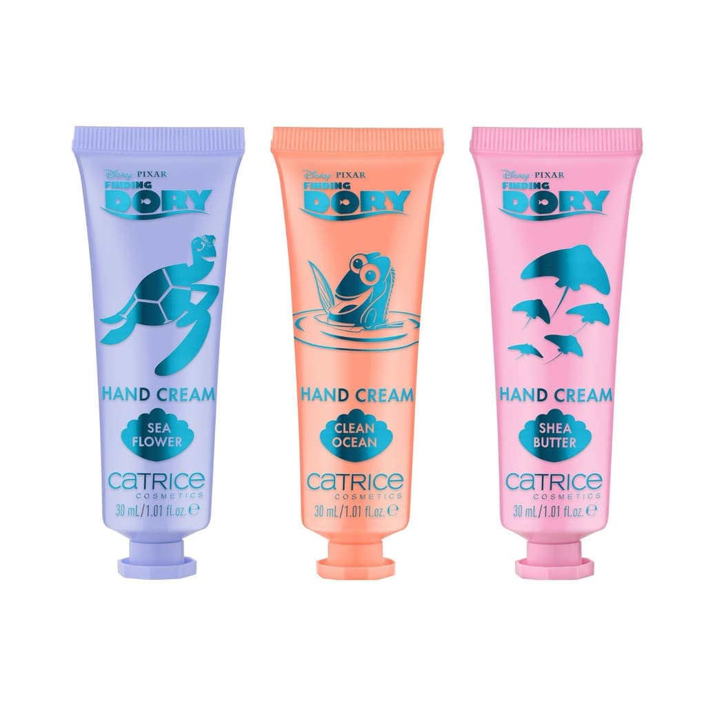 Kit Creme para as mãos Catrice Disney Pixar Procurando Dory