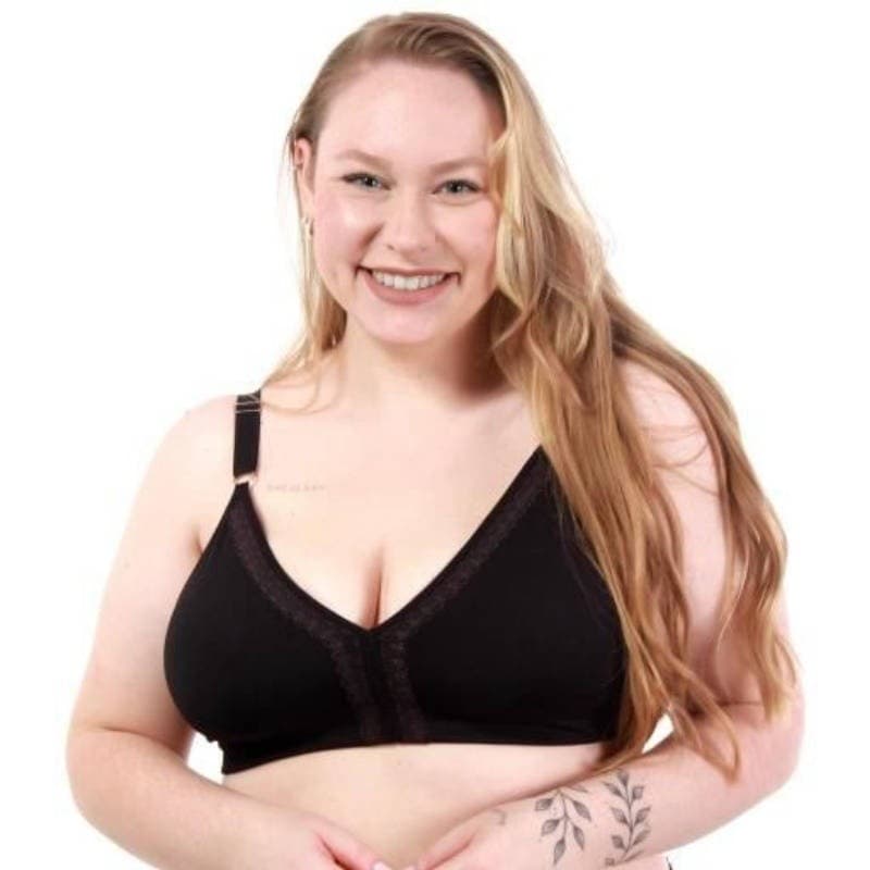 Sutiã Plus Size Sem Bojo Reforçado Conforto Estilo Detalhes