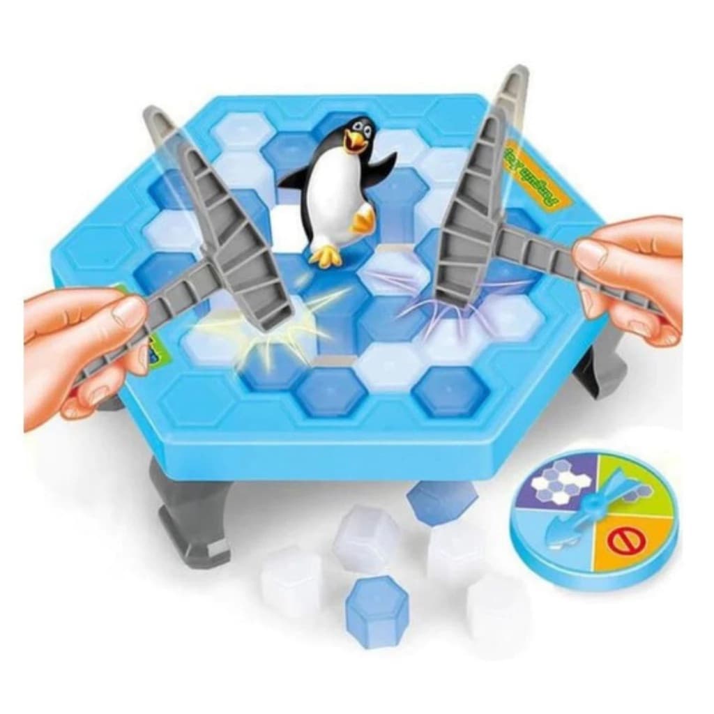Brinquedo Jogo Pinguim Quebra Gelo  Brinquedo Interativo desafio entrando em uma Fria Tabuleiro jogo de mesa