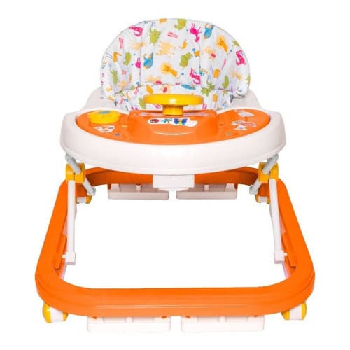 Andador Infantil Laranja Musical Styll Baby Didatico com selo do inmetro