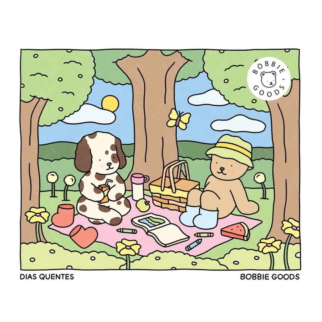 DIAS QUENTES (SPRING SUMMER) – LIVRO DE COLORIR OFICIAL BOBBIE GOODS
