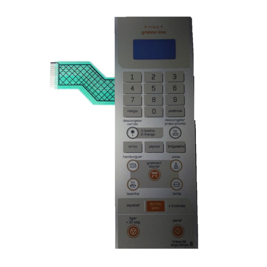 Membrana Microondas Brastemp Bmx 35 AB Maxi inox