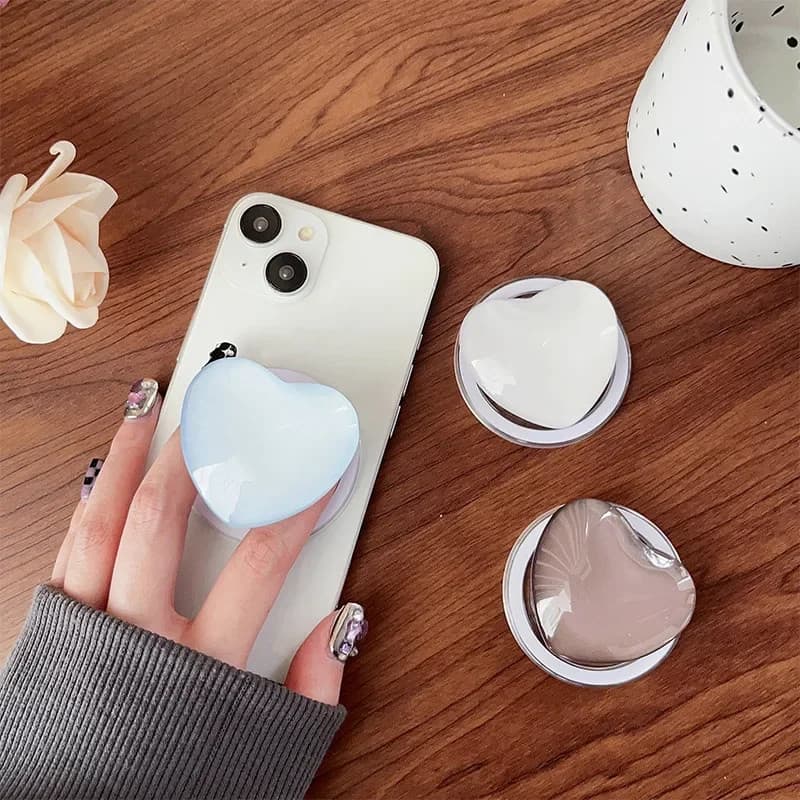 Suporte Magnético De Airbag Para Celular De Vidro De Cor Sólida Magnetic Tenedor de Telefone Magnético Removível