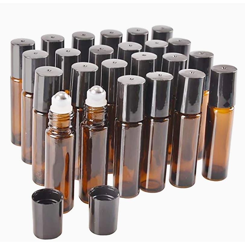 kit 20 frascos Roll-on Ambar 10ml