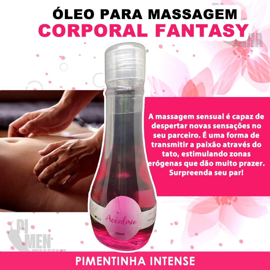 Óleo para Massagem Bifásico Accalmie Fantasy  - 120ml
