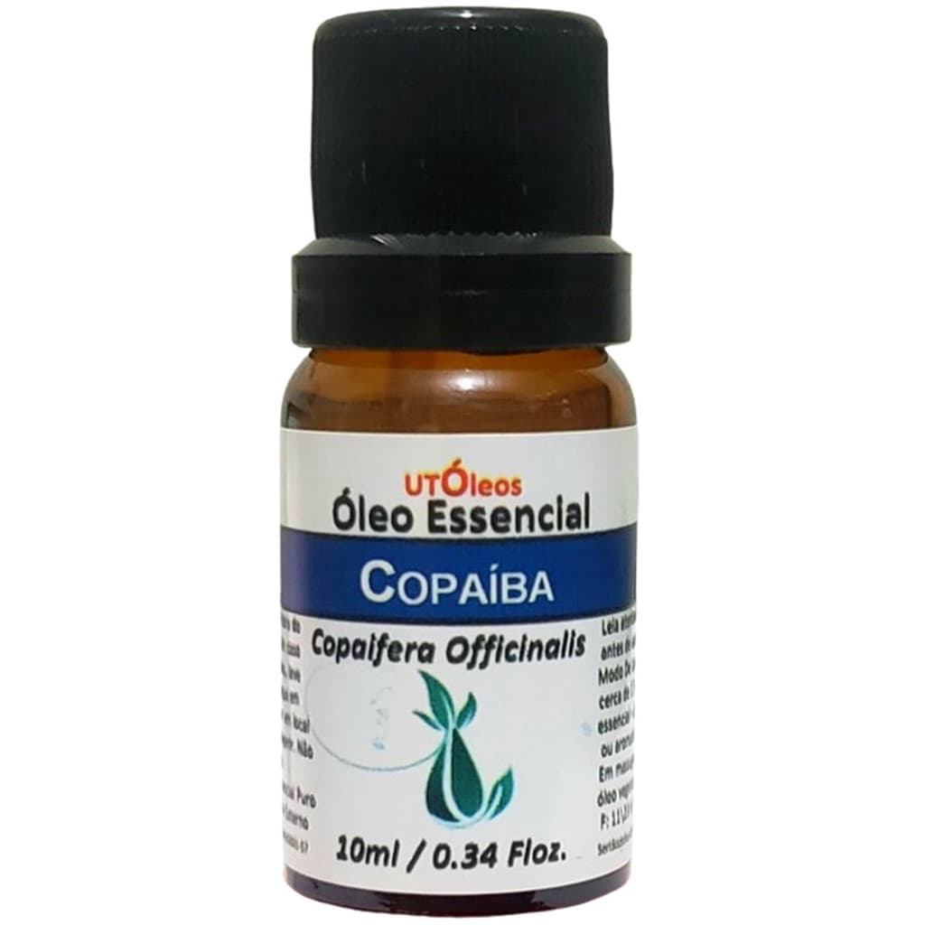 Óleo Essencial De Copaíba 10ml Natural 100% Purissimo