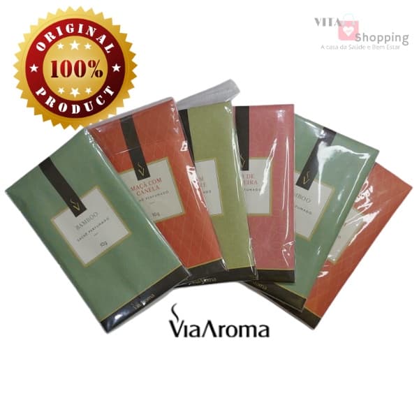 Sache Perfumado Incrível Via Aroma - Para suas gavetas, guarda-roupas e no carro