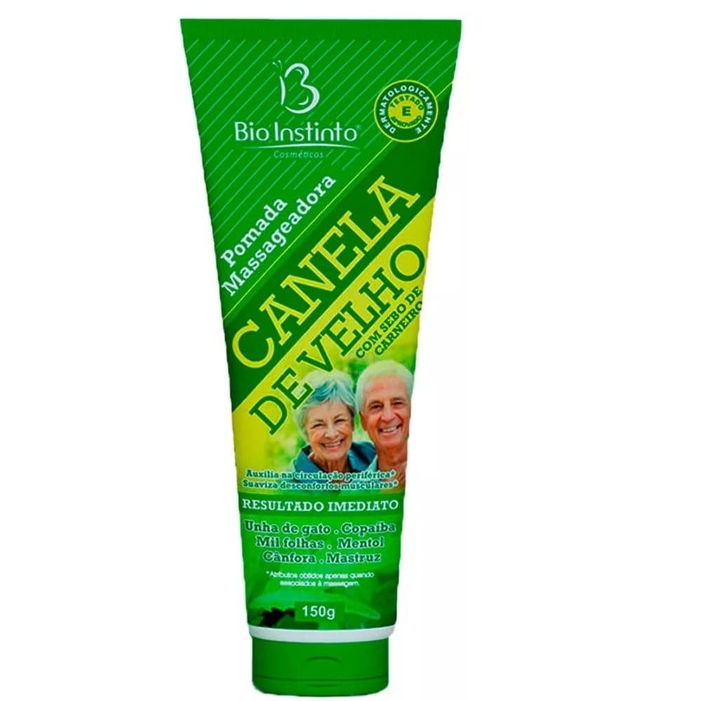 Pomada Canela de Velho Sebo Carneiro Gel 150G - Bio Instinto