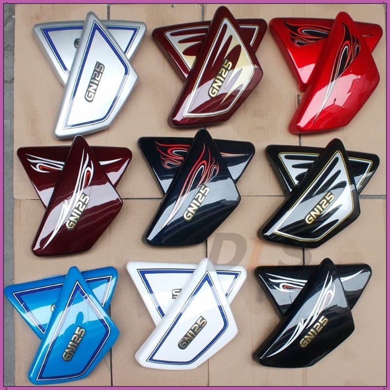 (Peças da motocicleta) Gn2501 Peças da motocicleta Suzuki tampa lateral do quadro esquerdo e direito