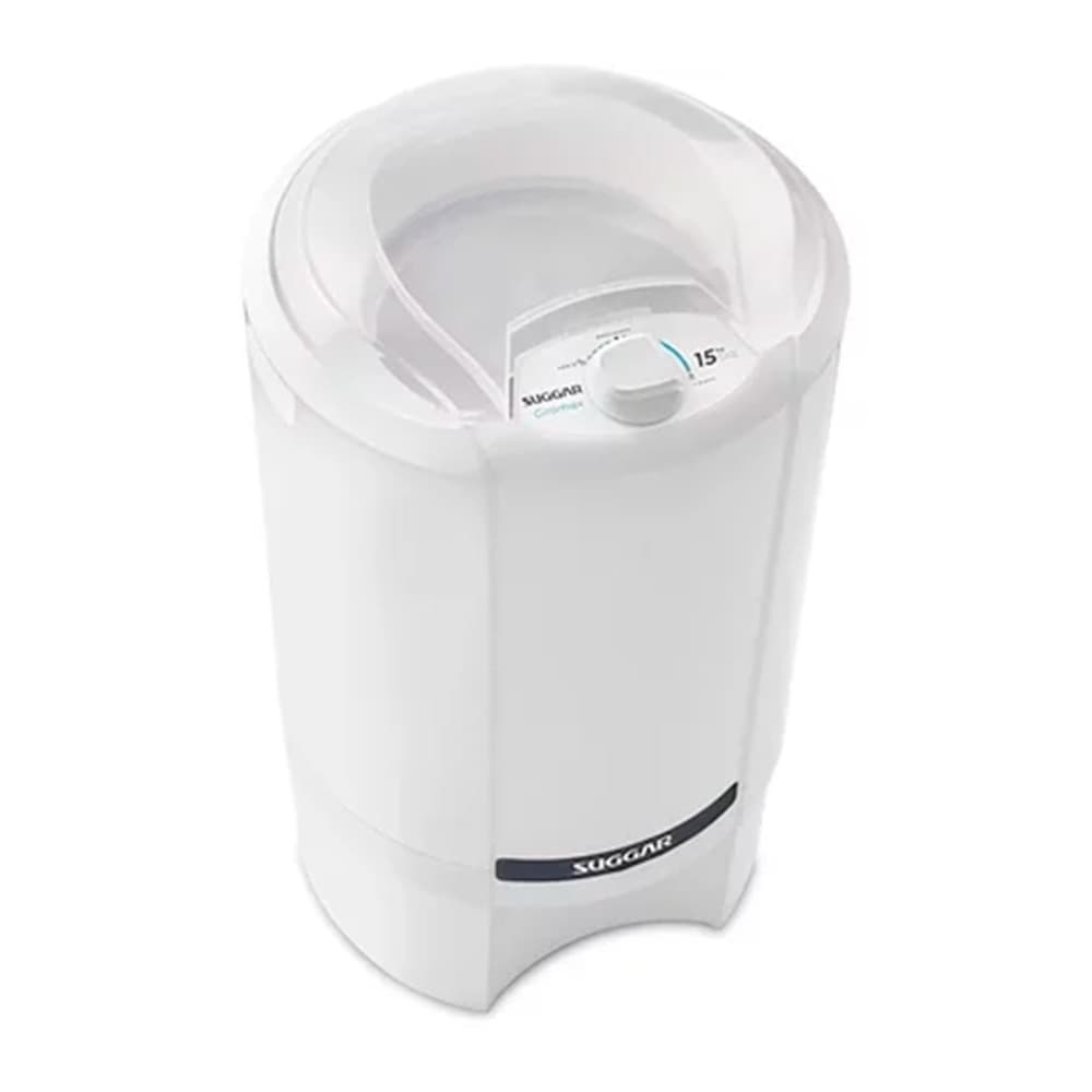 Centrifuga de Roupas Giromax 15Kg Branco 127v Suggar - CT1501BR