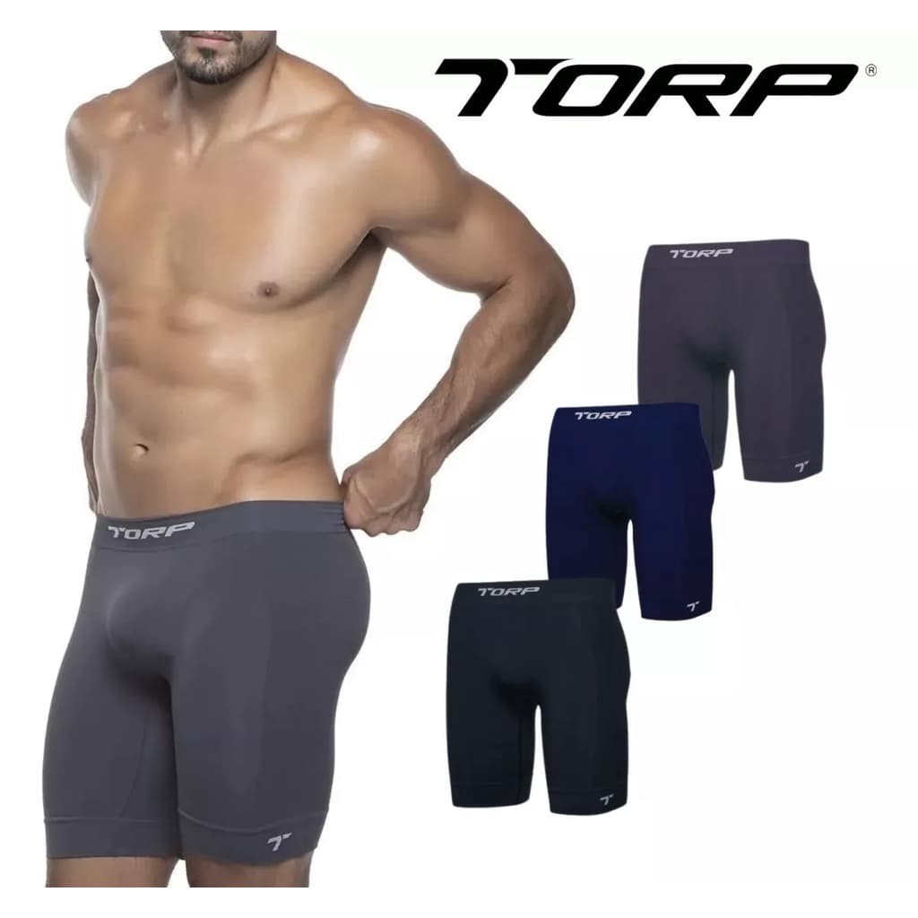 1 a 5un. Bermuda Térmica Masculino Corrida E Alta Compressão Torp