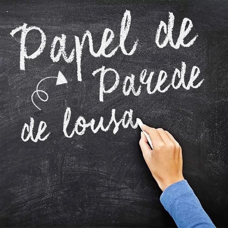 Adesivo Preto Lousa Quadro Negro Chalkboard Escrever Desenhar Com Giz Á Prova d'Água
