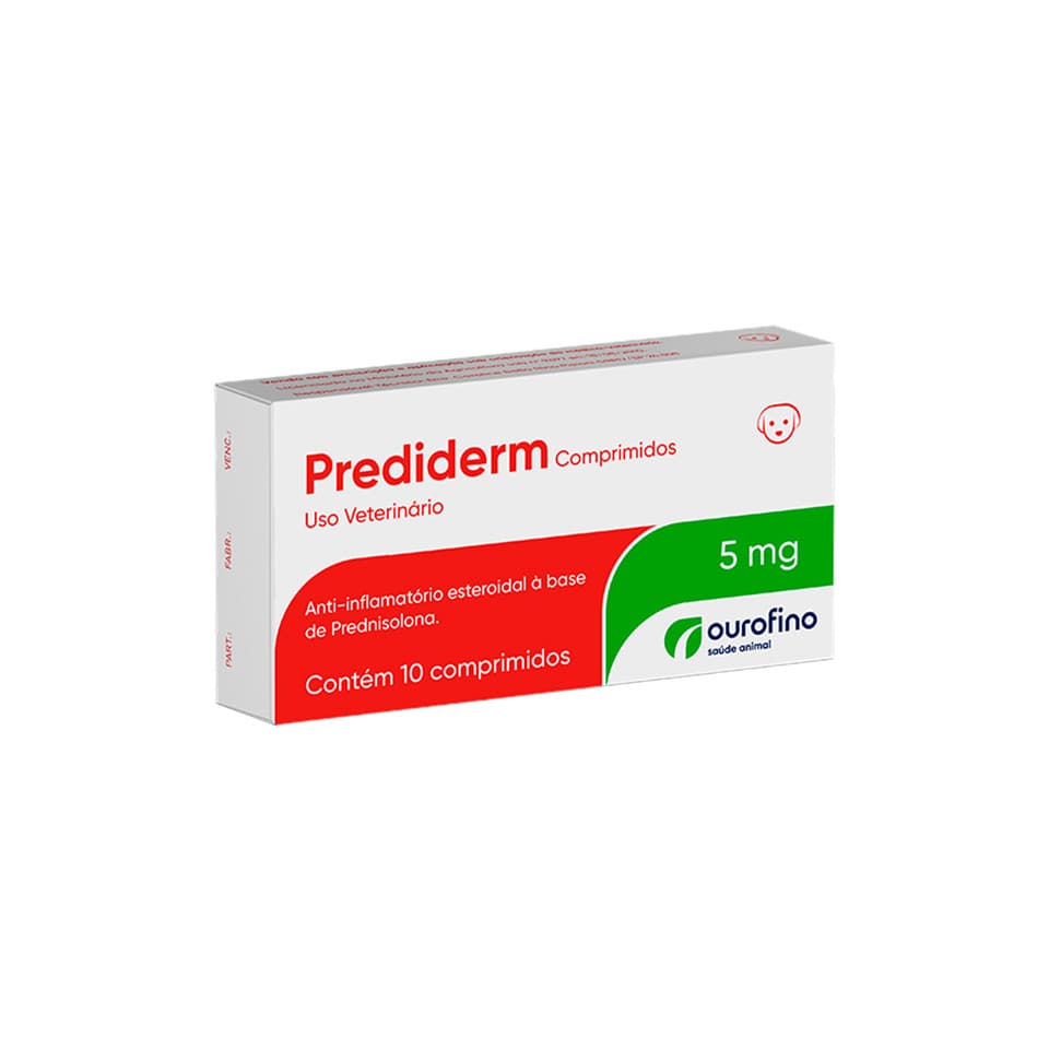 Prediderm Ourofino 5mg Com 10 Comprimidos