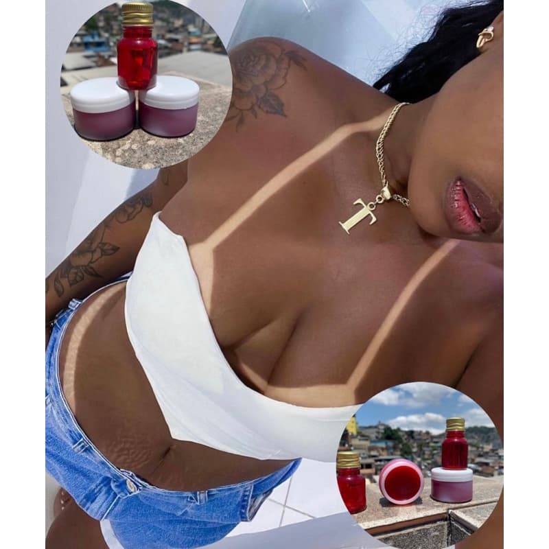 Parafina bronzeadora neon oleo ativador turbo compre 1 leve 3 itens Marquinha Top