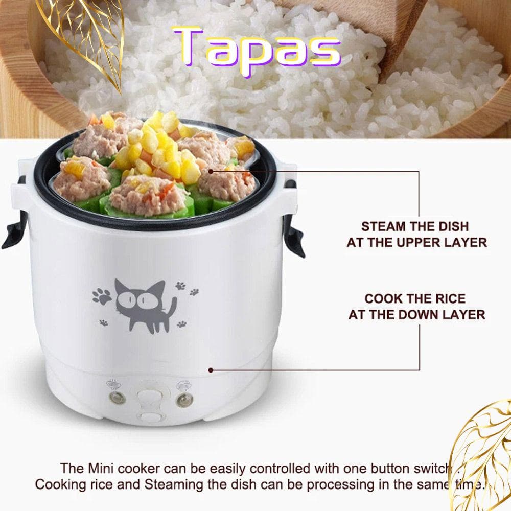 MultiCooker TAPAS , Panela 12V 24V 220V Para Cozinhar Elétrica De Arroz , Panelas Domésticas De Caminhão De Carro