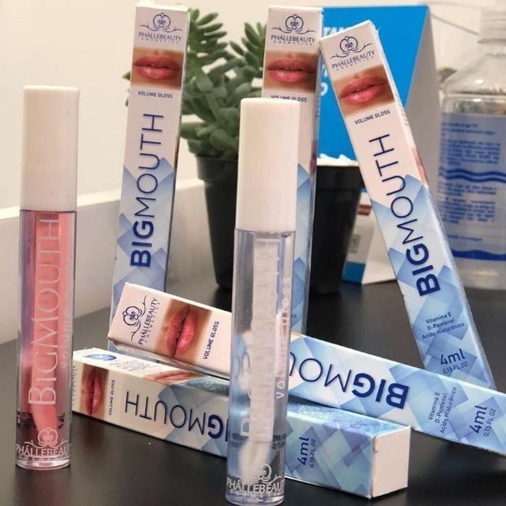 Gloss Labial Volume Gloss BigMouth - Phallebeauty (ESCOLHA O SEU)